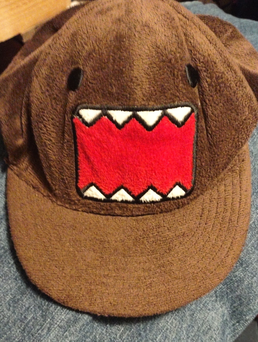 Domo Brown Plush Cap OSFM